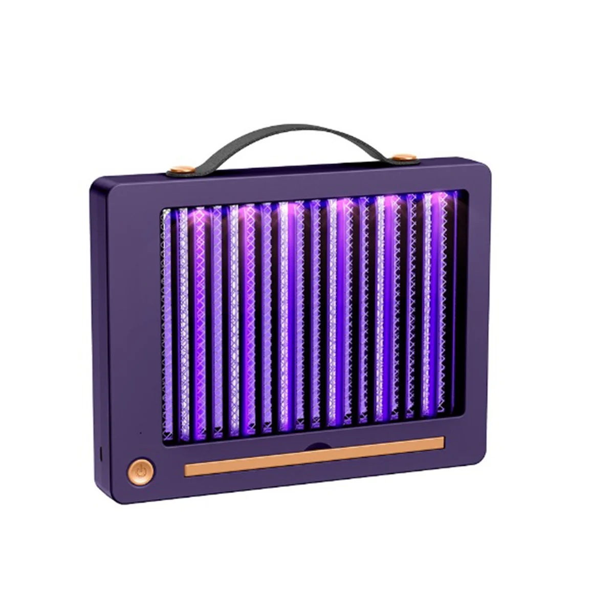 Indoor Electric Bug Zapper, 2000MAh Powerful Fly Bug Zapper Light for Moths, Fruit Flies, Garage Bug Catch/Eliminator