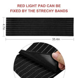 NEW 120 LEDs Red Light Belt 660nm&850nm Infrared Light Therapy Pad for Body Fatigue Deep Therapy for Back Knee Hands Feet Relief