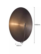 Italian designer minimalist and personalized circular art living room sofa study foyer bedroom bedside wall lamp