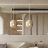 Modern Creative Led Pendant Lamp Handmade Rattan Bedside Dining Room Bar Chandelier Bedroom Bedside Lamp Hanging Light Fixture