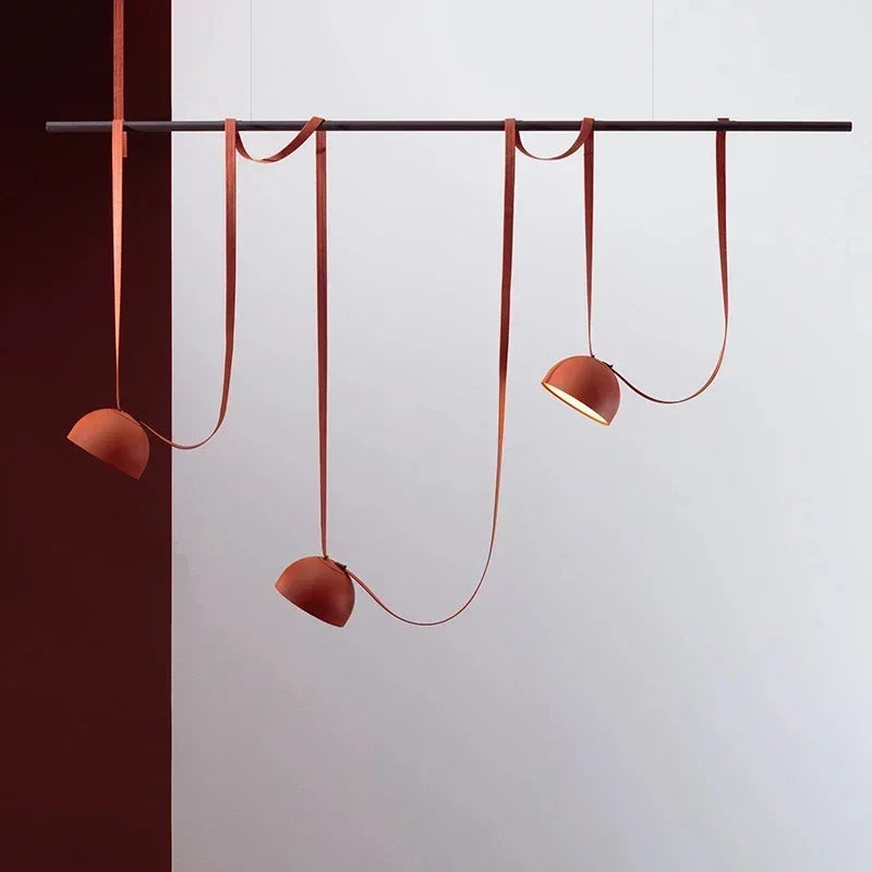 Nordic Modern Restaurant Living Room Study DIY Belt Creative Coffee Shop Design Exhibition Hall Decoration Lighting