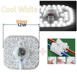 AC 220V–240V LED Ceiling Light Board Replacement (12W–50W) - Circular SMD LED PCB Module Plate for Round Lamp Repairs