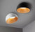 Designer Japanese Simple Wood Grain Color Bedroom Lamp Living Room Lamp Modern Corridor Balcony Creative Ceiling Lamp