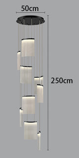 Modern Home Decor Led Chandeliers Pendant Lights Ceiling Lamps For Staircase for Living Room Loft Hanging Light Indoor Lighting