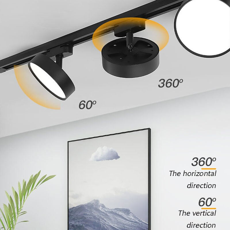 Track led studio ultra bright astigmatism light clothing store commercial slippery course photo shoot the barbershop fill light