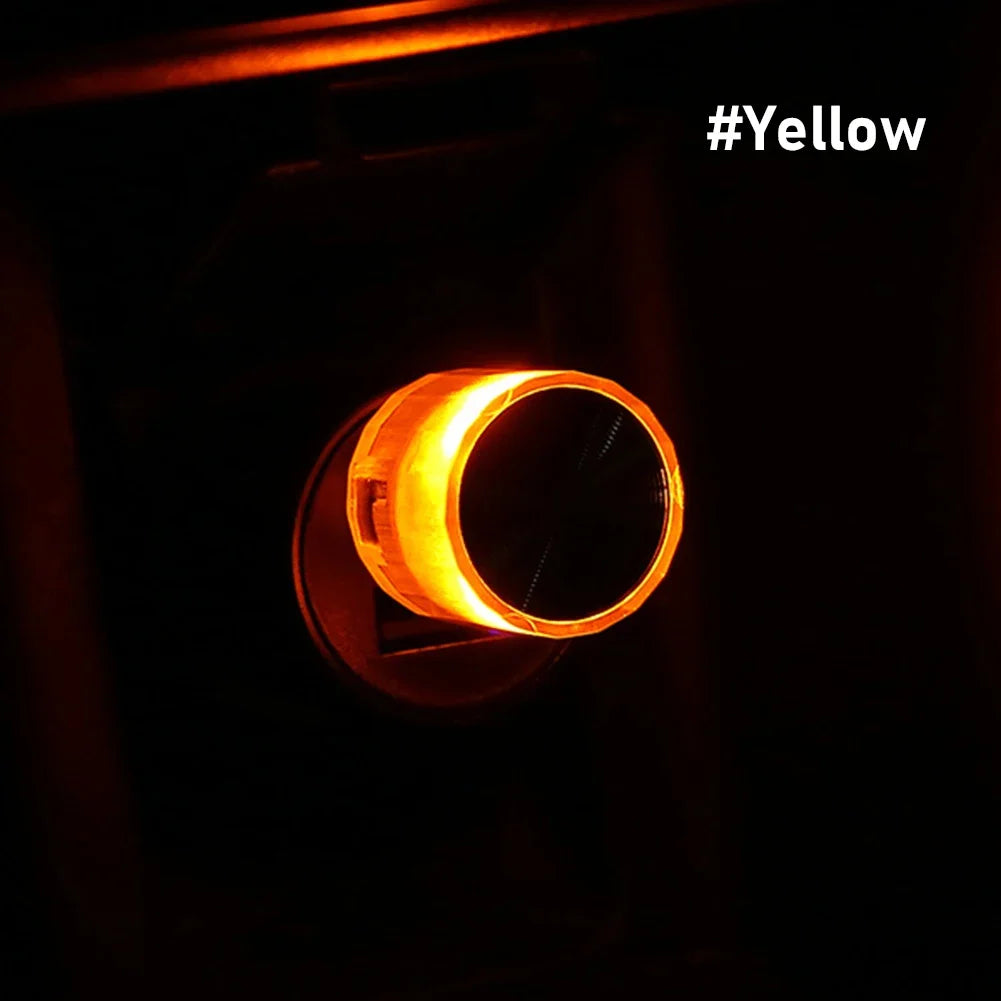 Car Mini Light USB Plug LED Atmosphere Lights Car Decorative Lamp Emergency Lighting PC Mobile Power Auto Interior Nightlight