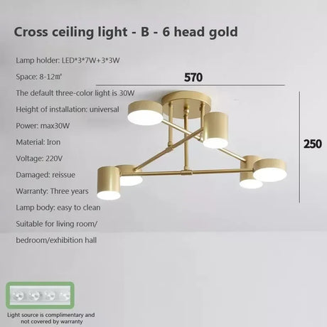 LED Chandelier Modern Semi Black White Gold Luster Ceiling Light For Dining Living Rooms Bedroom Indoor Decors Lamps