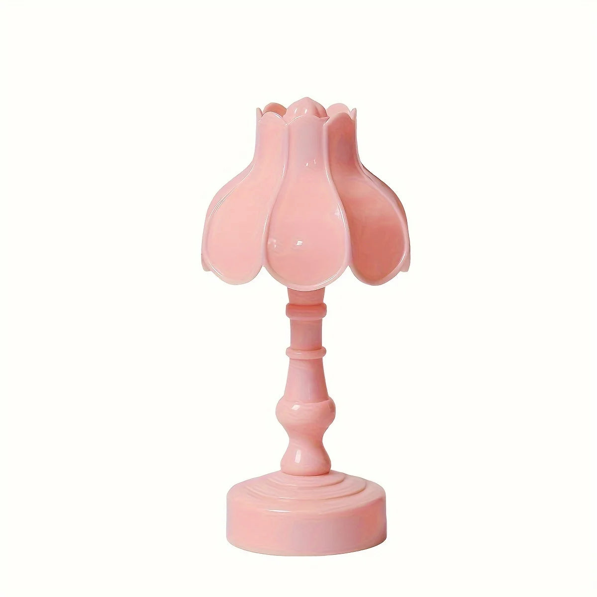 Pagoda Bud Button Battery LED Table Lamps Desk Night For Bedroom Dining Night Light Simple Flower Modern Decoration