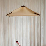 French Fabric Wabi Sabi Pendant Light Nordic Cotton and Linen Multi-layer Dining Room Bedroom Living Room Home Decoration Light