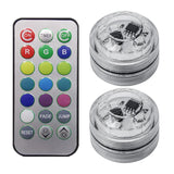 44048649552129Wireless Adhesive LED Car Interior Ambient Light Remote Control Decoration Auto Roof Foot Atmosphere Lamp diamond diving light