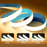 Ultra Bright COB LED Strip 1600LEDs/m 3000K 4000K 6500K High Density Flexible Dimmable Led Light 4300 lumen/m 30mm PCB DC24V 1-5