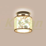 Modern Simple Lotus Bird LED Ceiling Lamp Living Room Bedroom Study Hotel KTV Bedside Ceiling Light Room Decoration Ceiling Lamp