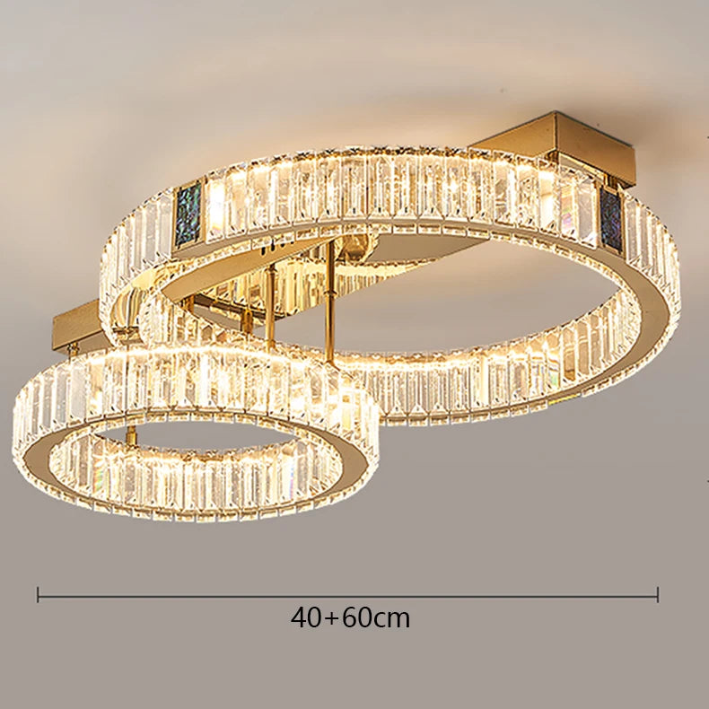 home decorationPendant lights, luxury crystal living room chandelier, bedroom Pendant lamp, ceiling light, indoor lighting