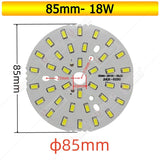 3W 5W 7W 9W 12W 15W 18W 20W 24W SMD5730 Brightness SMD Light Board Led Lamp Panel For Ceiling PCB With LED free shipping