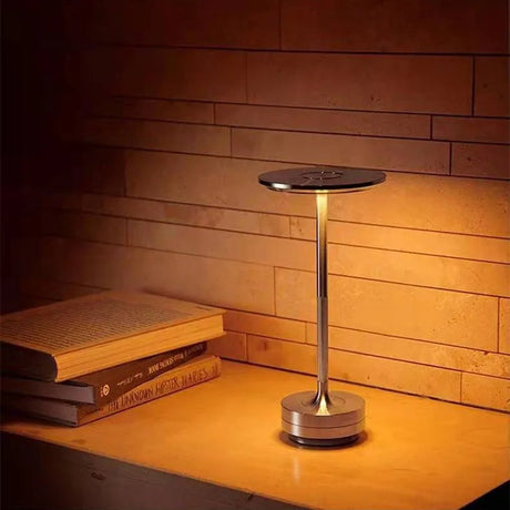 LED Charging Desk Lamp Industrial Style Touch Dimming USB Portable Charging Coffee Shop Bar Vintage Decors Atmosphere Night Light