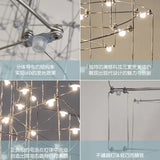 French style villa dining room living room pendant light modern and minimalist firefly pendant light