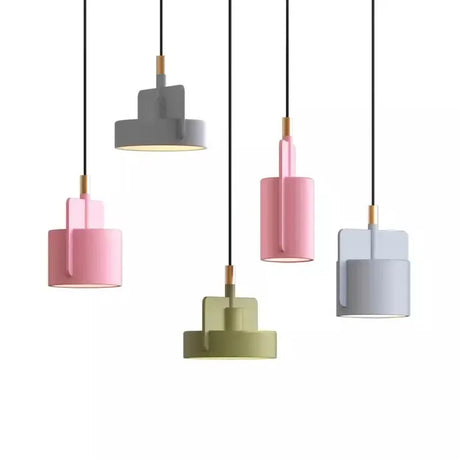 Retro Wabi-sabi Cement Gypsum Pendant Lights LED E27 Modern Light Fixtures Bedroom Kitchen Dining Room Bar Cafe's Restaurant