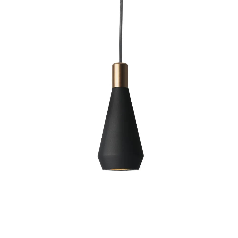 Modern LED Pendant Lamp - GU10 Black Kitchen Island Hanging Light