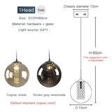 2026 New Modern Glass Ball Chandelier Lustre Living Room Staircase Light Spiral Light G4 Led Hotel Chandelier Villa Lighting