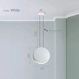 Scandinavian LED Chandelier - Modern Nordic Pendant Lamp for Dining & Kitchen