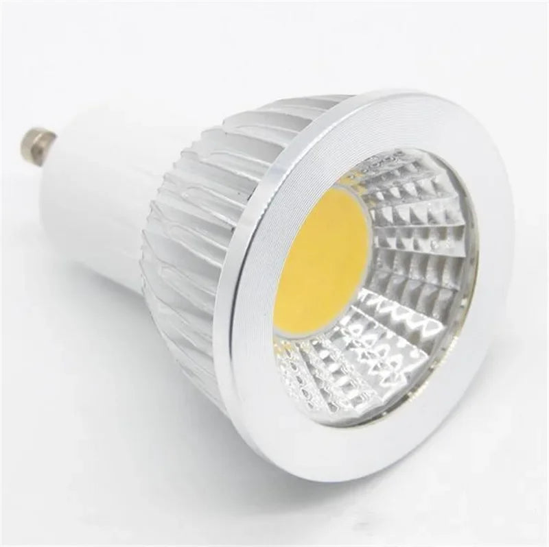 2025/1pcs Super Bright 7W 10W 15W GU10 COB LED Bulb 110V 220V Dimmable Led Spotlights Warm/Natural/Cool White GU 10 LED lamp