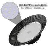 UFO LED High Bay Light (100W/200W/300W/400W) AC85-265V - Industrial Overhead Lamp for Warehouse, Workshop, Garage & Stadium