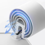 Folding Surface Mount LED Spotlight - No-Drill Anti-Glare Ceiling Downlight