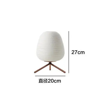 Italy Tripod Table Lamp Glass Desk Light for Bedroom Bedside