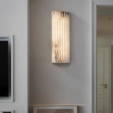 Creative Real Marble LED Wall Lamp - Luxury Art Deco Stone Sconce