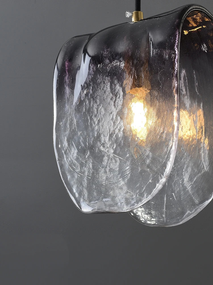 Postmodern Minimalist Designer Copper Glass Pendant Light for Living Room Decoration Bedroom Bedside Lamp Restaurant Bar Studio