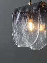 Postmodern Minimalist Designer Copper Glass Pendant Light for Living Room Decoration Bedroom Bedside Lamp Restaurant Bar Studio