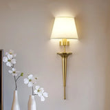 modern Wall Lamp American Style All Copper Wall lamps For Living Room Bedroom Nordic Decor loft Fixtures Home Bedside Wall Light