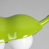 Art Deco LED Wall Lamp Modern Beige Green Pink Resin Hyacinth Bean Living Room Bedroom Aisle Restaurant G9 Bulb Lighting