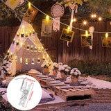 LED Photo Clip String Lights (10–40 LEDs) - Fairy Lights for Picture & Card Hanging
