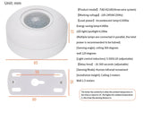 AC 220V 50Hz PIR Infrared Motion Automatic Sensor Detector Smart IR Light Switch Human Body Induction Indoor Outdoor Lamp