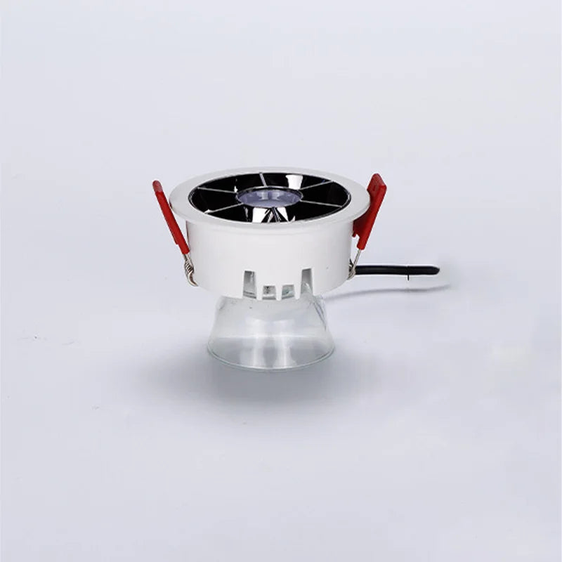 Embedded Dimmable LED Ceiling Light AC85-265V Kitchen Bedroom Shopping Mall Circular Panel Light 10W12W18W20W24W COB Downlight