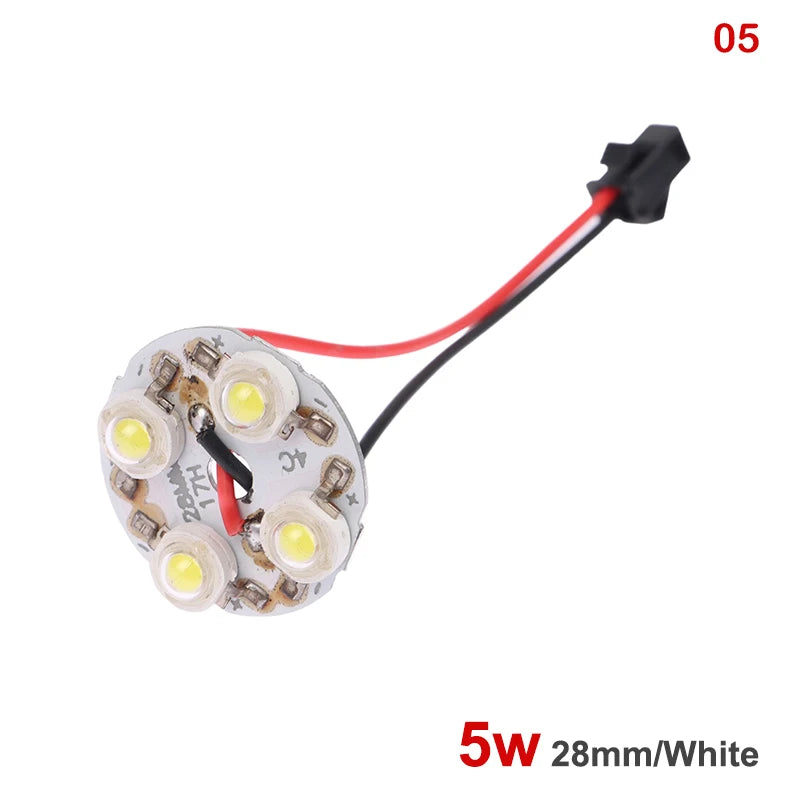 High Brightness LED 3W/4W/5W Lamp Bead Light Board Bulb Round Transformation Light Source 23/28mm Indoor Light