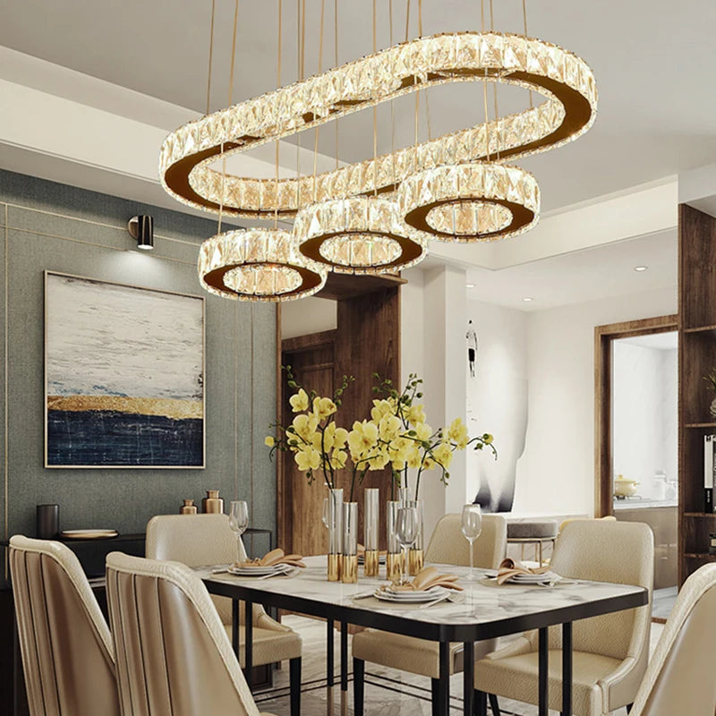 Modern Dine Dining Room Pendant Lights Indoor Lighting Ceiling Lamp Hanging Light LED Chandeliers for Living Room Indoor Lightin