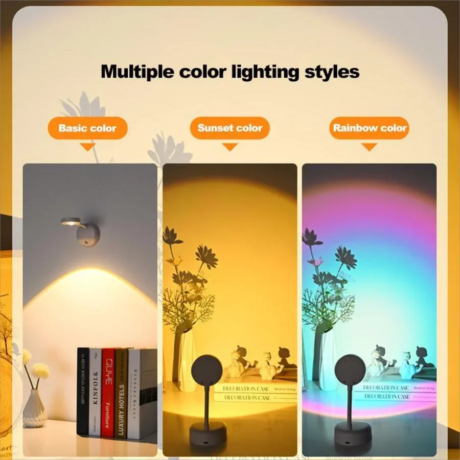 Spotlights USB Rechargeable Intelligent Human Sensing Wireless Wall Light Dimmable Led Spotlight for Lighting Paintings Pictures