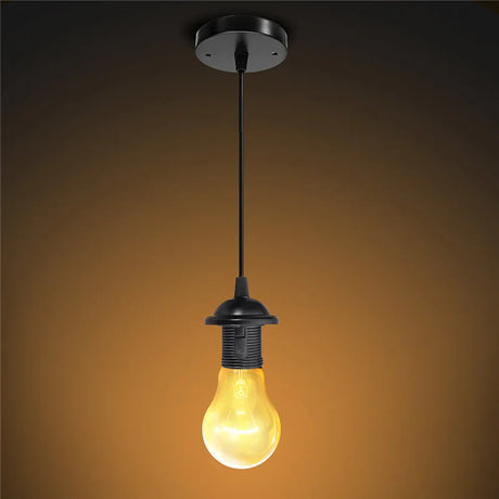 Vintage Pendant Lights E27 Lamp Holder E26 E27 Socket Full Teeth 220V Screw Fitting Lamp Bases Retro Bulbs Edison Lamp Holder