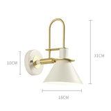 Modern Wall Lamp Industrial Iron Wall Lamps For Living Room Bedroom Nordic Bedside Wall Light E27 Bathroom Fixtures Mirror Light