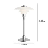 Nordic Danish Designer Desk Light Retro Medieval Bauhaus Bedside Table Lamp PH Living Room Bedroom Decoration Study Floor Lamps