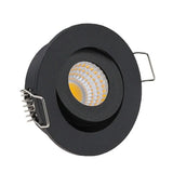 3W IP65 Waterproof LED Ceiling Downlight Round Dimmable Recessed Spotlight Ceiling Lamp AC90-260V DC12V 220V 110V