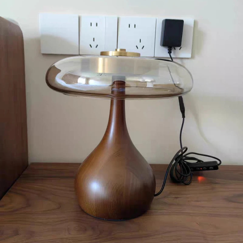 Nordic Vintage Vintage LED Floor Lamp Living Room Bedroom Lighting Fixtures Clear Glass Atmosphere Design A Lamp