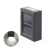 Solar Up and Down Wall Light - Modern Outdoor Waterproof Garden Street Lamp