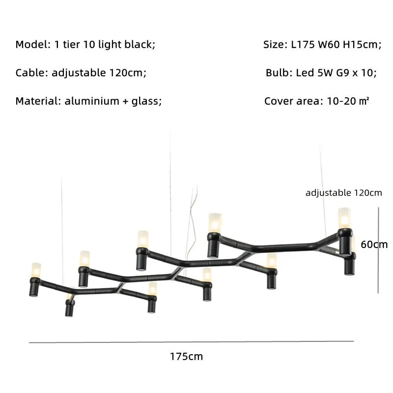 Modern Luxury Foyer G9 Led Chandelier Lustre Metal Pendant Chandelier Lighting Stairs Hanging Lamp Deco Led Indoor Light Fixture