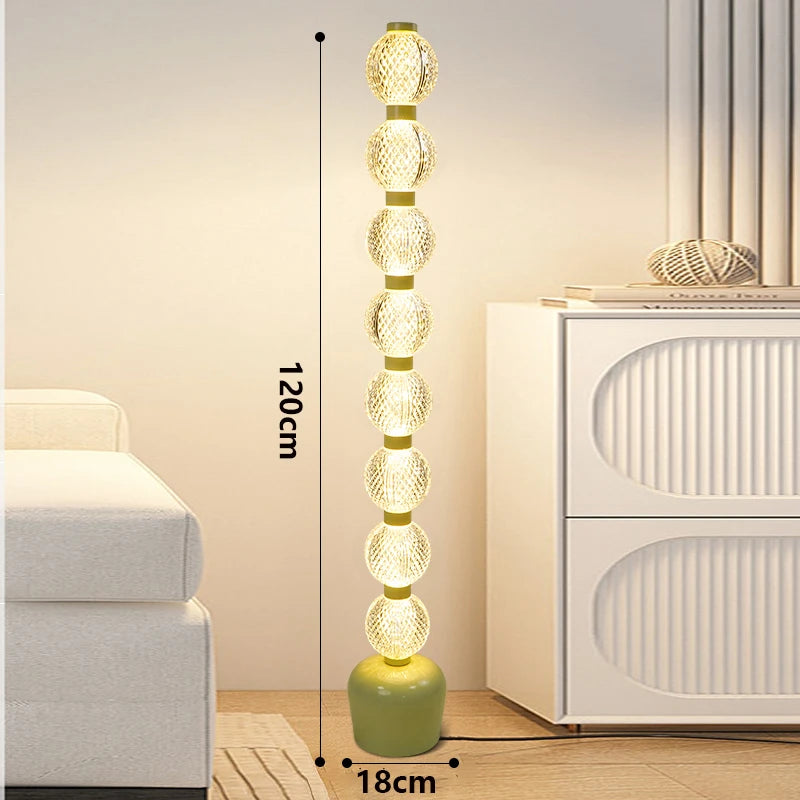 Luxury-simplified floor lamp, living room lamp, bedroom lamp, villa study floor lamp