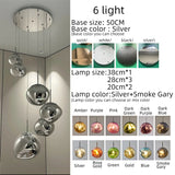 Designer Lava Pendant Light Luxury Villa Duplex Staircase Nordic Bar Modern Creative Dining Room Living Room Pendant Lighting
