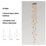 New Chinese LED Marble Gold Home Deco Designer Chandelier Lighting 2026 New Trend Lustre Hanging Lamps For Living Room