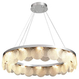 Modern LED Ceiling Lamp Metal Art Glass Chandelier Hanging Lamp Living Room Kitchen Indoor Decoration Ceiling Lustre Fixture